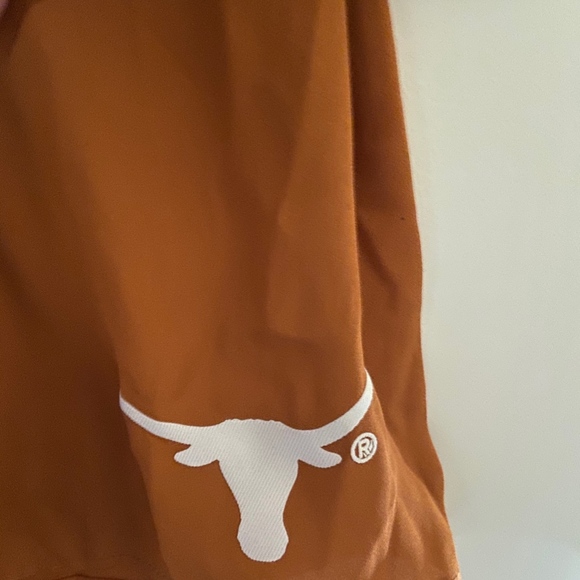 Burnt Orange Spaghetti Strap Game Day Dress - Picture 3 of 3